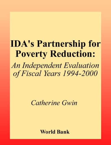 Ida's Partnership for Poverty Reduction: An Independent Evaluation of Fiscal Years 1994-2000 (Operation Evaluation Studies)