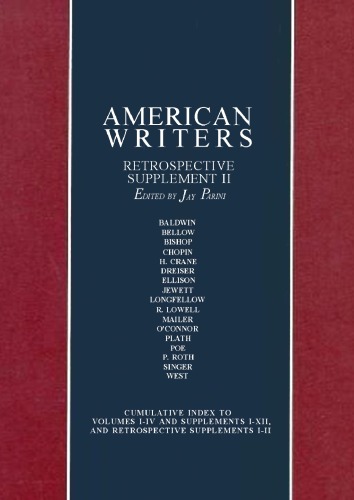 AMERICAN WRITERS, Retrospective Supplement II