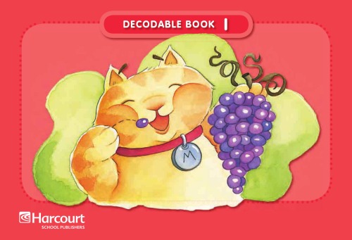 Max Cat - Decodable Book 1 Grade 1