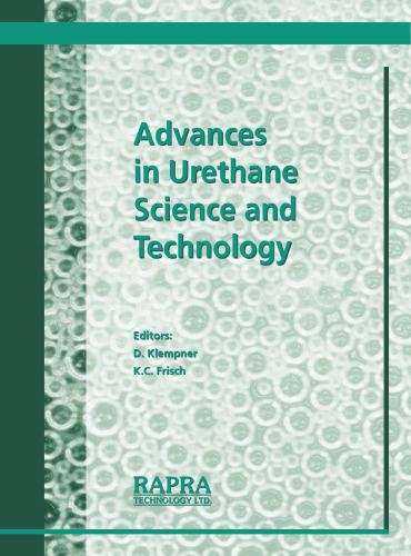 Advances in Urethane Science and Technology