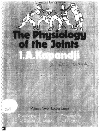 The Physiology of the Joints: Lower Limb, Volume 2