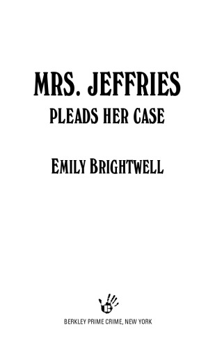 Mrs. Jeffries Pleads Her Case  Mrs. Jeffries and Inspector Witherspoon 17