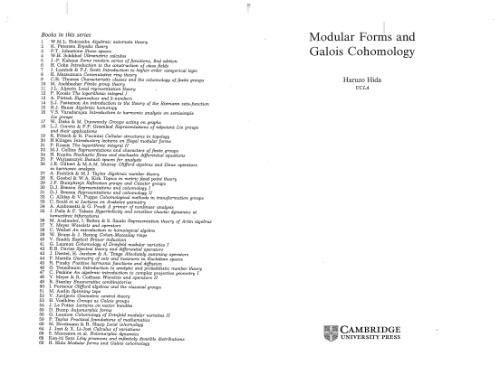 Modular Forms and Galois Cohomology