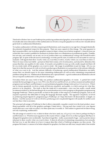 Mathematical Illustrations: A Manual of Geometry and PostScript