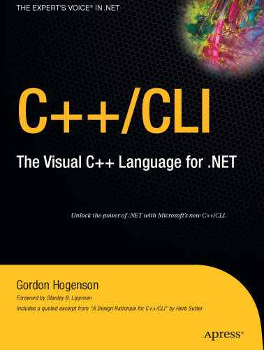 C++/CLI: The Visual C++ Language for .NET