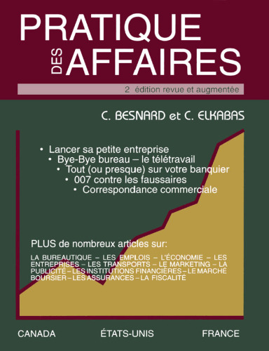 Pratique des affaires (French Edition)