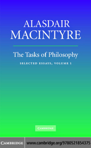 The Tasks of Philosophy: Volume 1: Selected Essays