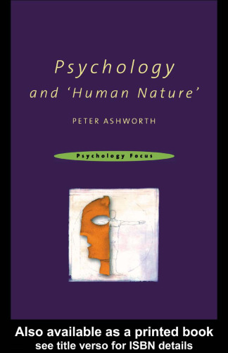 Psychology and 'Human Nature' (Psychology Focus)