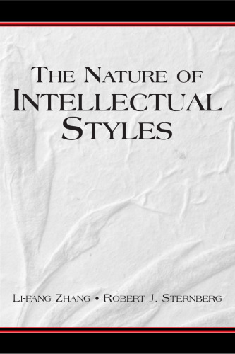 The Nature of Intellectual Styles (Educational Psychology)