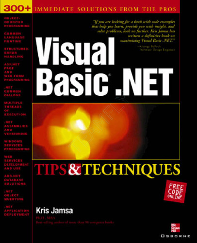 Visual Basic .Net Tips and Techniques