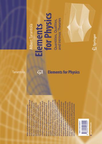 Elements for Physics: Quantities, Qualities, and Intrinsic Theories