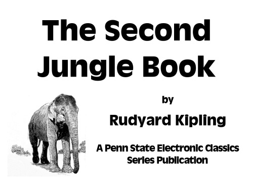 The Second Jungle Book (Penny Books)