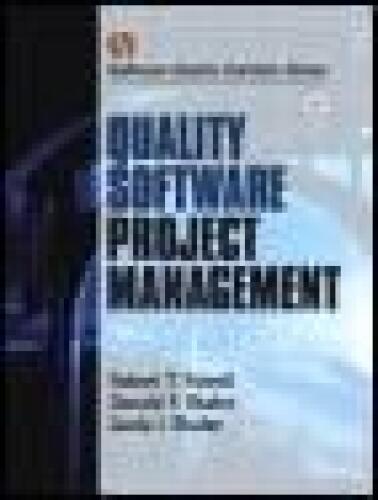 Quality Software Project Management