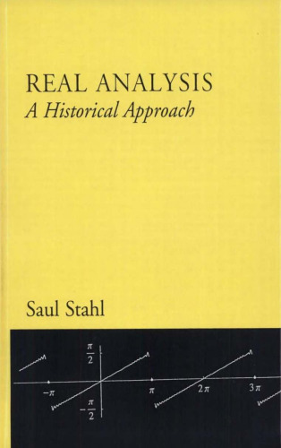 Real Analysis: A Historical Approach