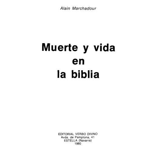 Muerte y Vida en la Biblia