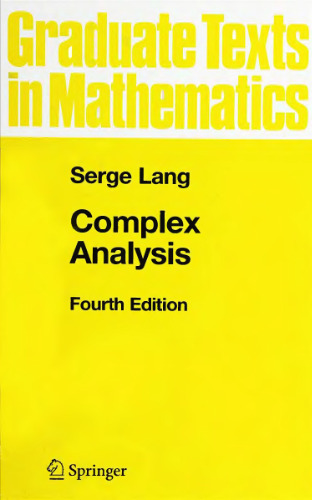 Complex Analysis