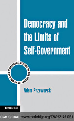 Democracy and the Limits of Self-Government