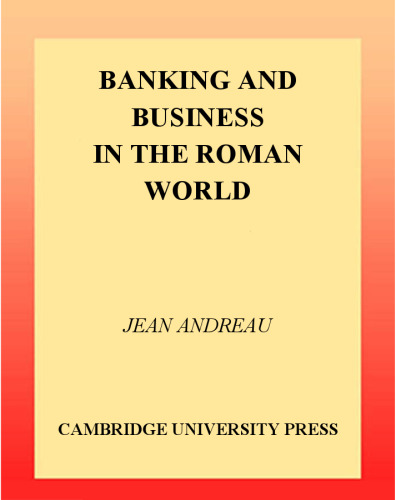 Banking and Business in the Roman World