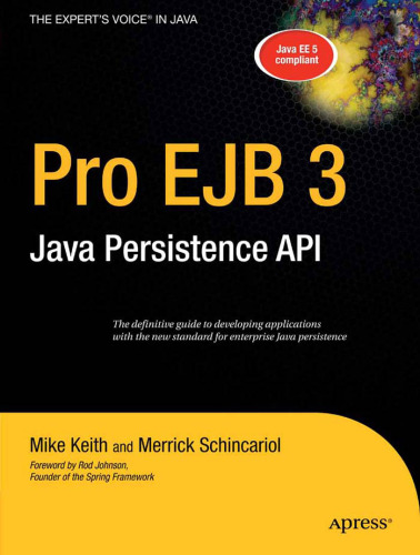 Pro EJB 3: Java Persistence API