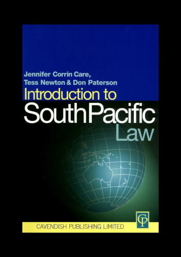 Introduction to South Pacific Law