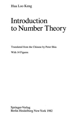 Introduction to Number Theory