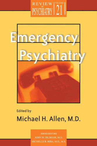 Emergency Psychiatry (Review of Psychiatry)