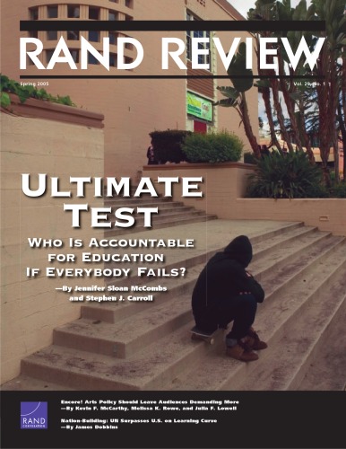 Rand Review Vol 29, No. 1, Spring 2005