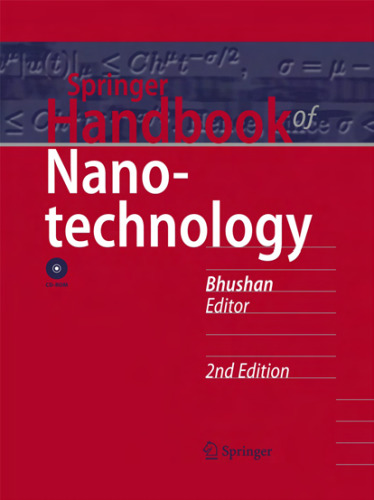 Springer Handbook of Nanotechnology 2nd ed