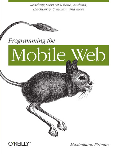 Programming the Mobile Web