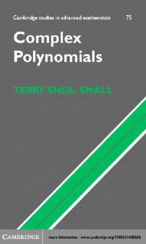 Complex polynomials