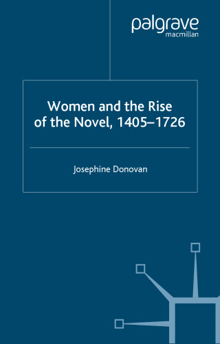 Women and the Rise of the Novel, 1405-1726