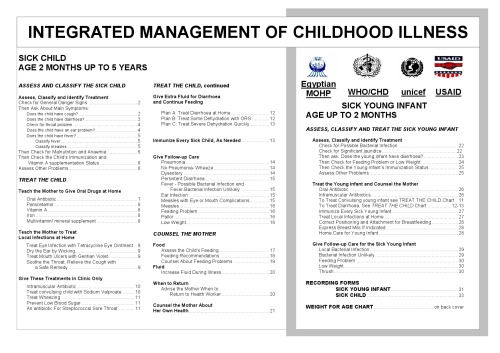 IMCI Chart