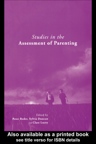 Studies in the Assessment of Parenting