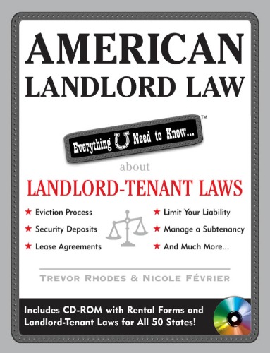 American Landlord Law: Everything U Need to Know About Landlord-Tenant Laws (American Real Estate)