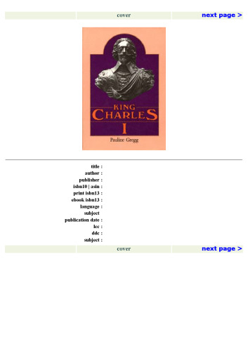 King Charles I (Phoenix Press)