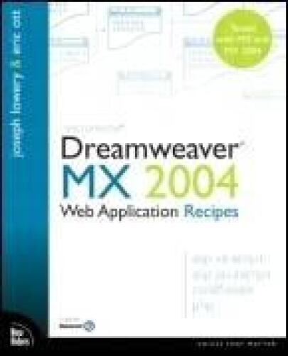 Macromedia Dreamweaver MX 2004 Web Application Recipes