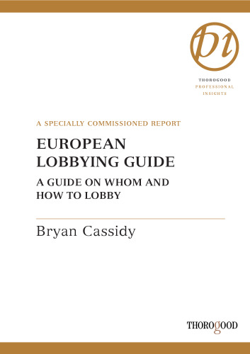 European Lobbying Guide (Hawksmere Report)