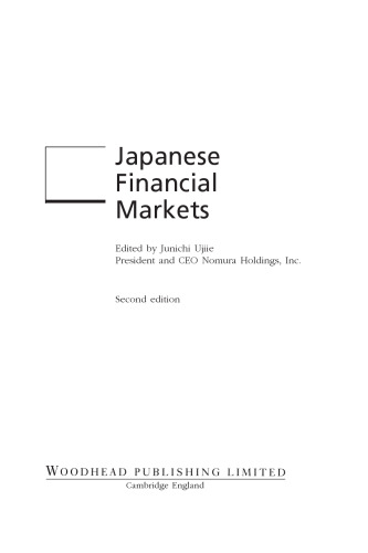 Japanese Financial Markets