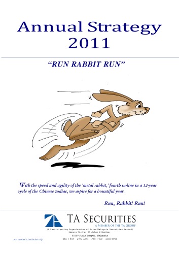 Annual Strategy 2011 - Run Rabbit Run