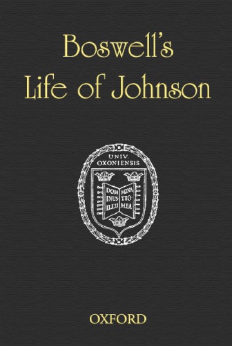 Boswell's Life of Johnson (Oxford Standard Authors)