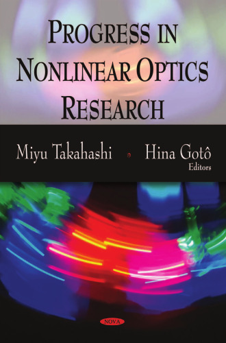 Progress in Nonlinear Optics Research