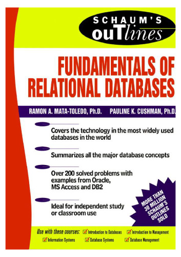 Schaum's Outline of Fundamentals of Relational Databases