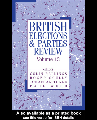 British Elections and Parties Review (British Elections and Parties)