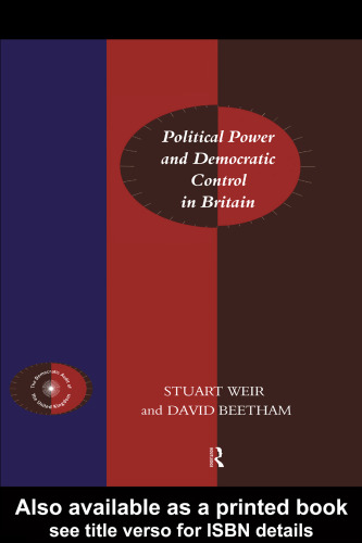 Political Power and Democratic Control in Britain