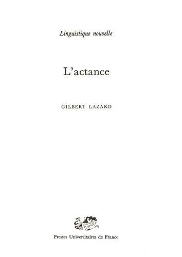 L'actance