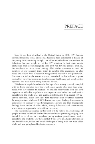 Aging with HIV: Psychological, Social, and Health Issues