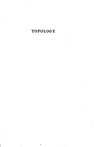 Topology (University mathematical texts)