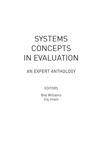 Systems Concepts in Evaluation: An Expert Anthology