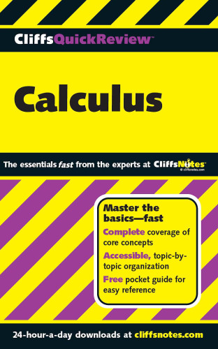 Calculus (Cliffs Quick Review)