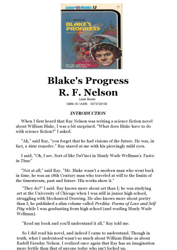 Blake's Progress (AKA Timequest)